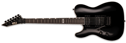 ESP LTD Eclipse 87' Electric Guitar Black Left Handed