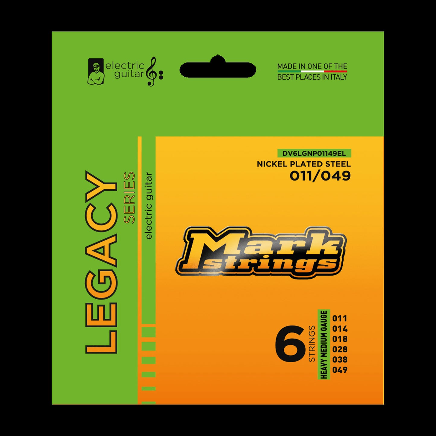 Markbass Legacy Series Nickel Plated Steel 11/49 Electric Guitar Set