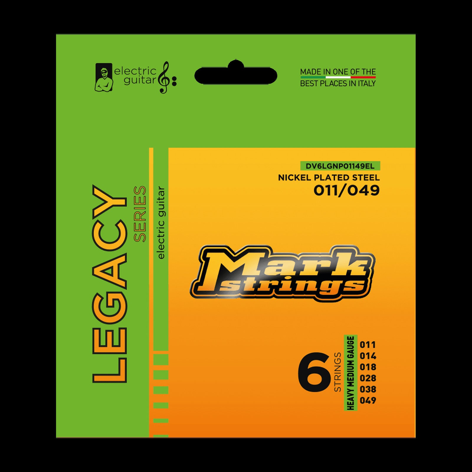 Markbass Legacy Series Nickel Plated Steel 11/49 Electric Guitar Set