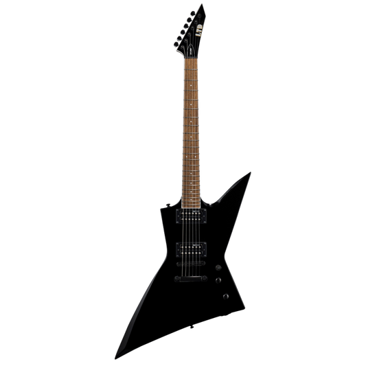 LTD EX-200 Black Set Neck Electric Guitar with ESP Designed Pickups and Roasted Jatoba Fingerboard