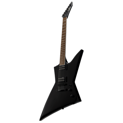 LTD EX-200 Black Set Neck Electric Guitar with ESP Designed Pickups and Roasted Jatoba Fingerboard — view 3