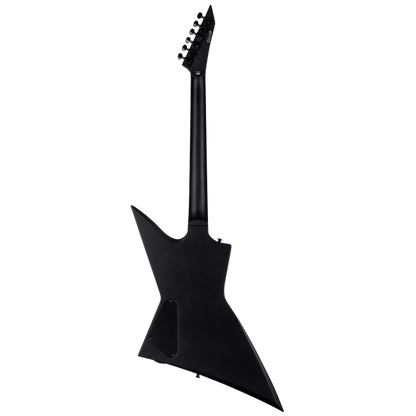 LTD EX-201 Black Satin Electric Guitar with Mahogany Body and Roasted Jatoba Fingerboard — view 2