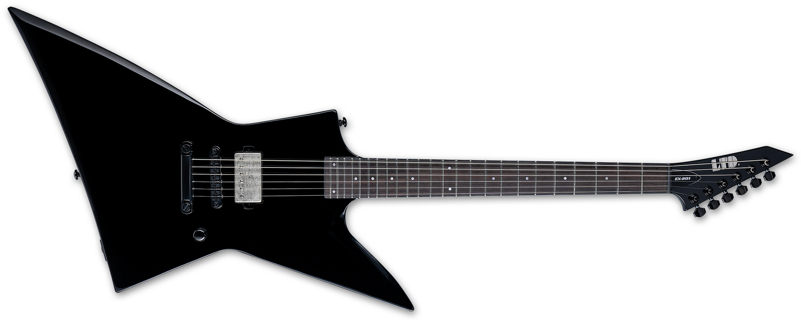 ESP LTD EX-201HT Electric Guitar Black Gloss