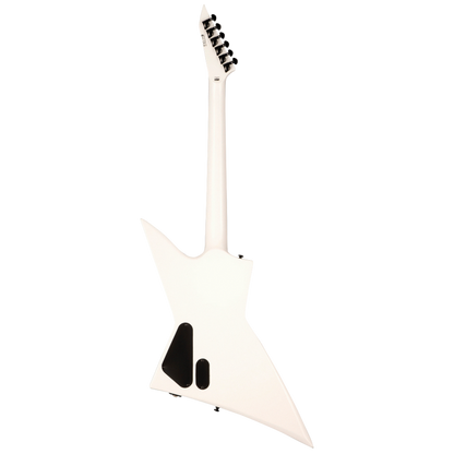 LTD EX-401 Snow White Electric Guitar with Mahogany Body and EMG Pickups — view 2
