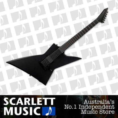 ESP LTD EX Black Metal Series Electric Guitar Black Satin — view 2