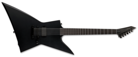 ESP LTD EX Black Metal Series Electric Guitar Black Satin