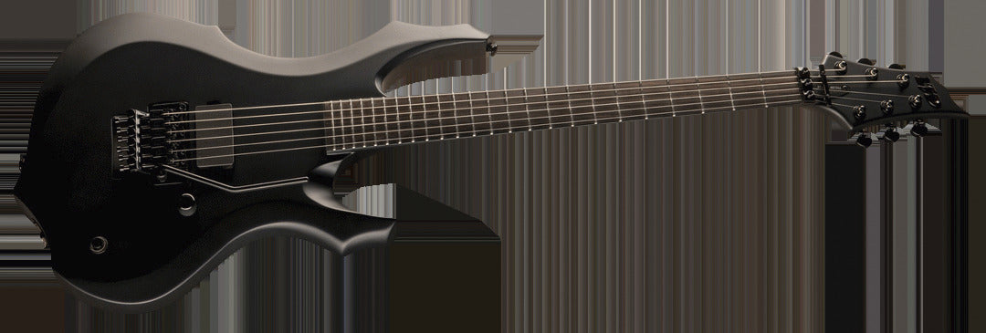 ESP LTD Ex Black Metal Left Handed Electric Guitar — view 3