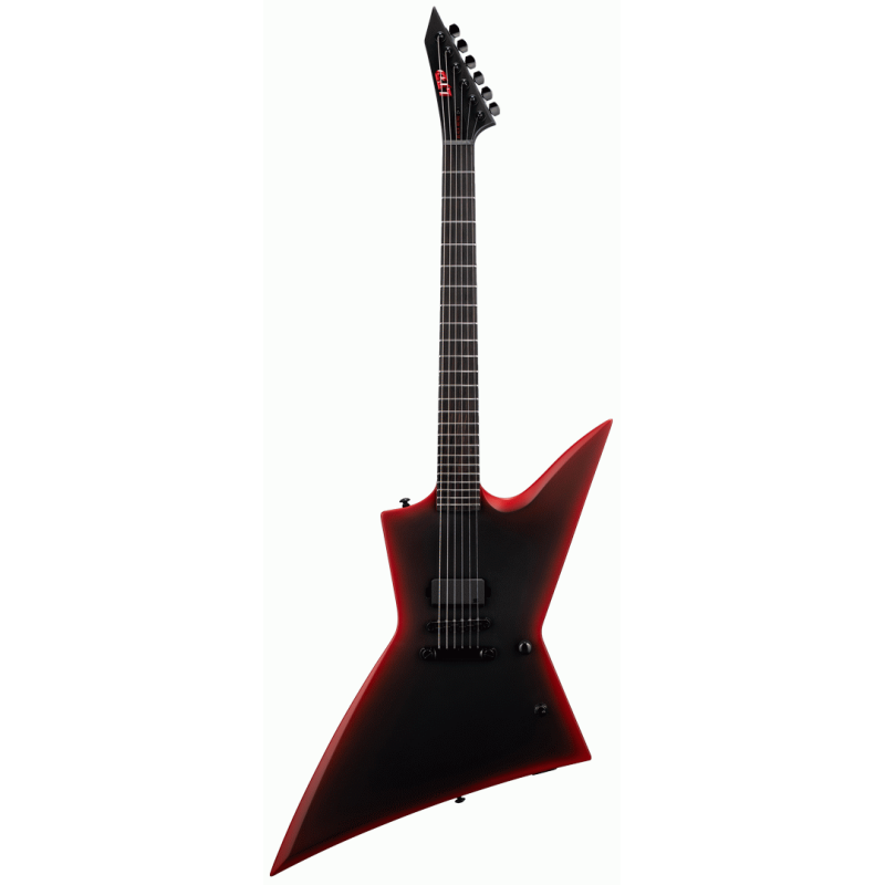 ESP LTD EXL Black Metal Electric Guitar - Red Satin Finish