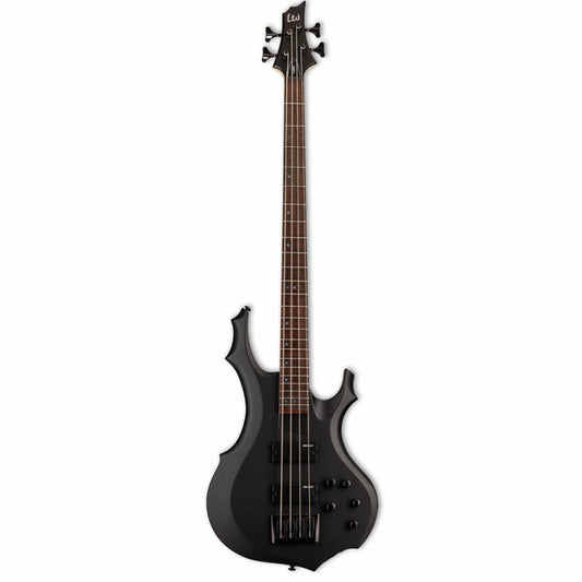 LTD F-204 Black Satin 5-String Bass Guitar