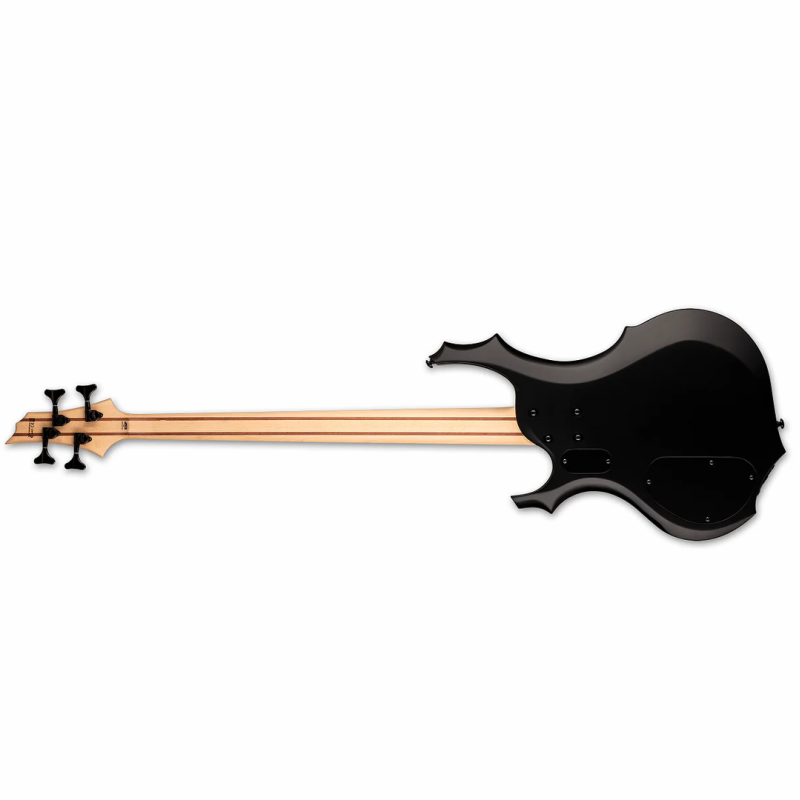 LTD F-204 Black Satin 5-String Bass Guitar — view 2