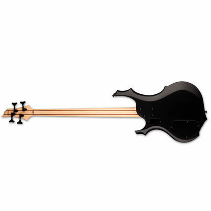 LTD F-204 Black Satin 5-String Bass Guitar — view 2