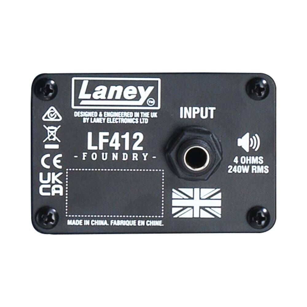 Laney Lionheart LF412 Guitar Cabinet 240W 4x12 Speaker Cab with HH H1260 Drivers, 4 Ohm, Robust Construction, 696 x 681 x 350mm, 28.9kg — view 5