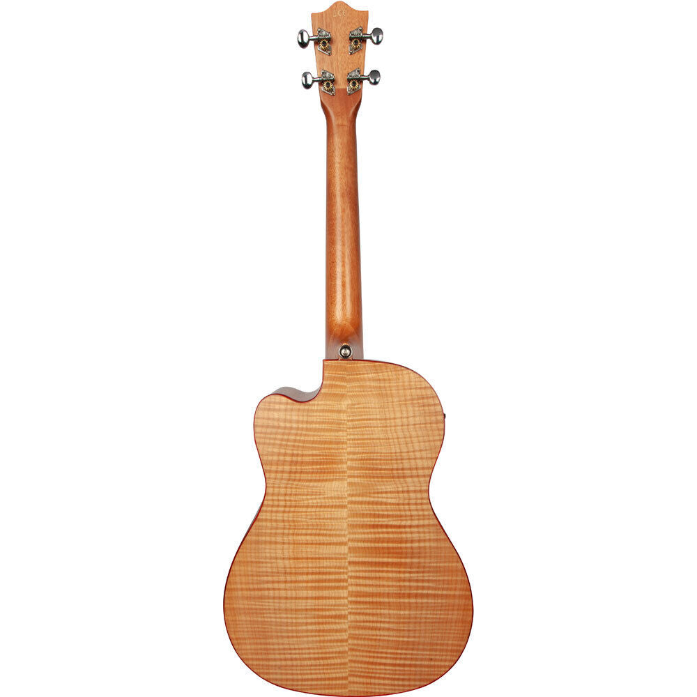 Lanikai Flamed Maple Series Baritone AC/EL Ukulele with Fishman Kula Preamp and Gig Bag — view 2