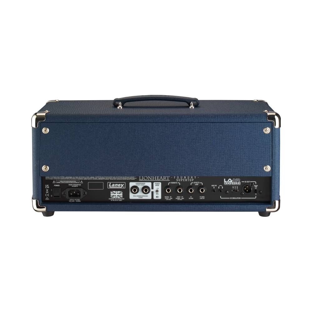 Laney Lionheart Foundry LF-SUPERTOP 120W Guitar Amplifier Head with Built-in Effects and LA·IR Technology — view 3