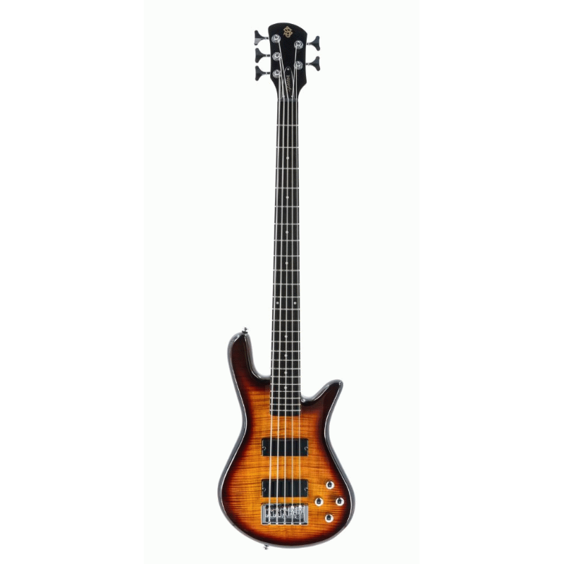 Spector Legend Tobacco Sunburst Gloss 5 String Bass Guitar