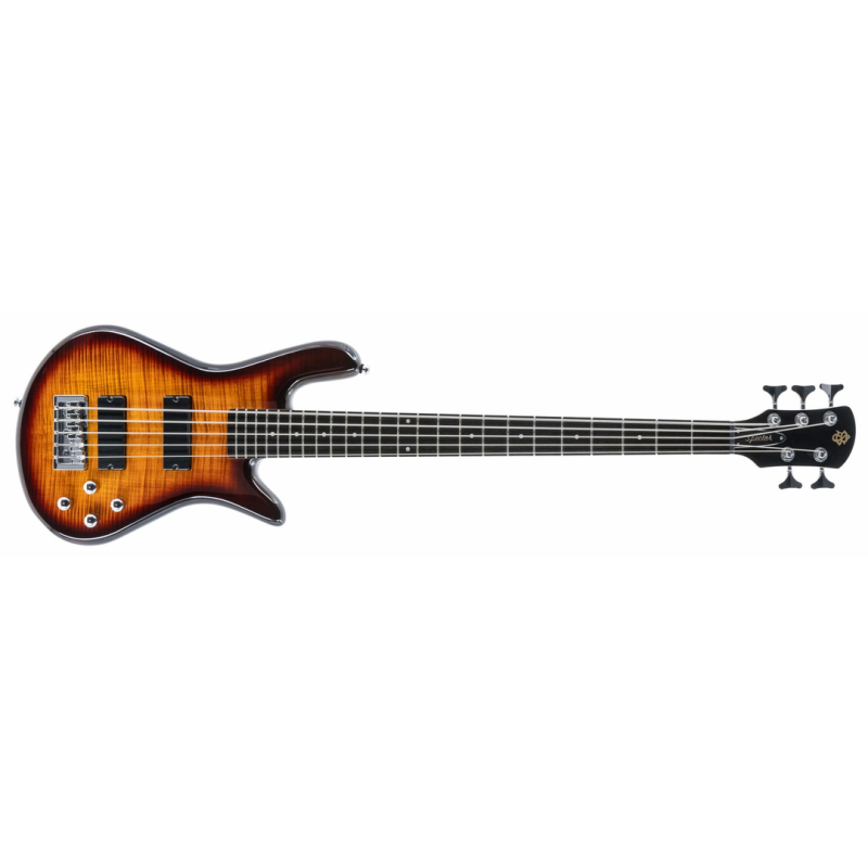 Spector Legend Tobacco Sunburst Gloss 5 String Bass Guitar — view 2