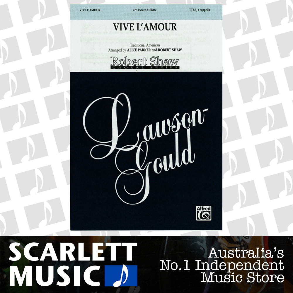 Vive Lamour Choral Sheet Music — view 2