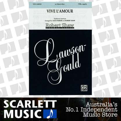 Vive Lamour Choral Sheet Music — view 2