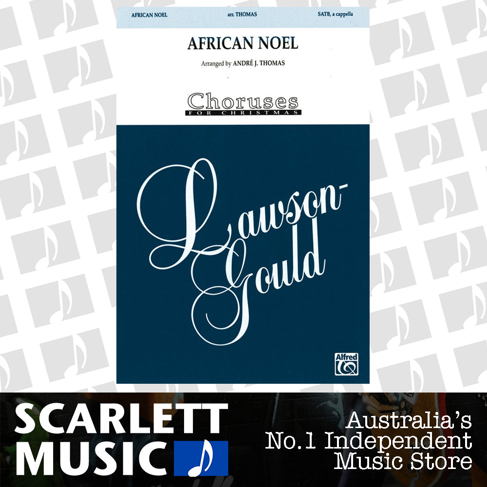 African Noel Choral Sheet Music for SATB — view 2