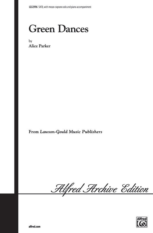 Green Dances/SATB