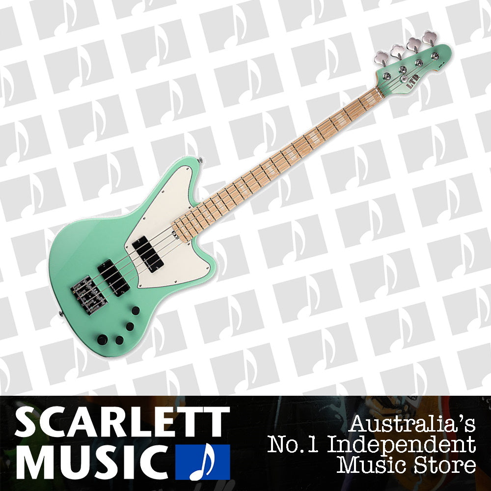 ESP LTD GB-4 4 String Electric Bass Seafoam Green — view 2