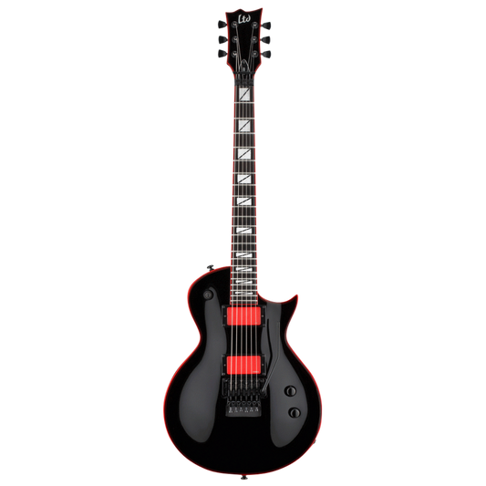 LTD Gary Holt GH-600 Black Signature Guitar with EMG Pickups and Floyd Rose Tremolo