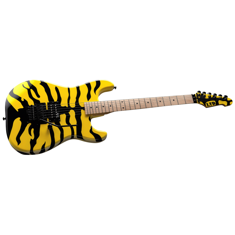 LTD GL-200 MT George Lynch Tiger Electric Guitar with Floyd Rose Special Bridge — view 3