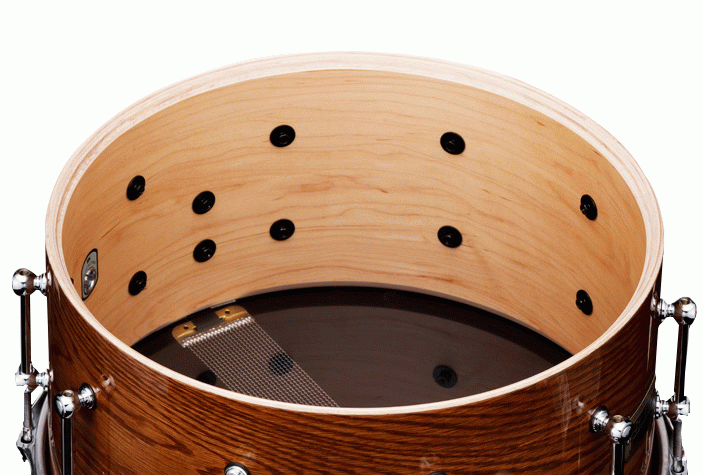 TAMA LGM147 GTO SLP G-Maple 14"x7" Snare Drum with White Oak Outer Ply