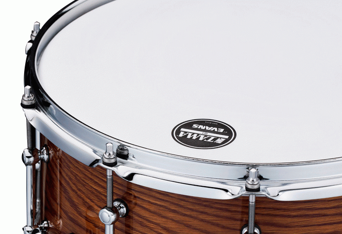 TAMA LGM147 GTO SLP G-Maple 14"x7" Snare Drum with White Oak Outer Ply