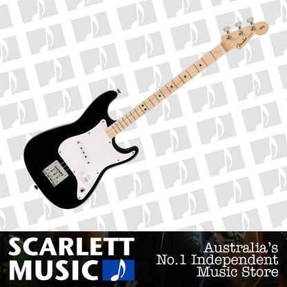 Loog x Fender Stratocaster 3 String Electric Guitar Gloss Black — view 2