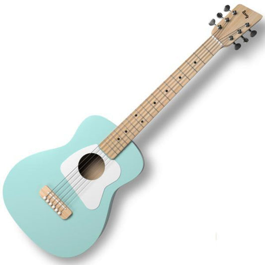 Loog Pro Acoustic VI Green Beginner's Children's Acoustic Guitar