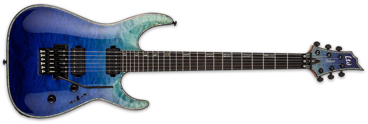 ESP LTD H-1001 FR Violet Shadow Electric Guitar