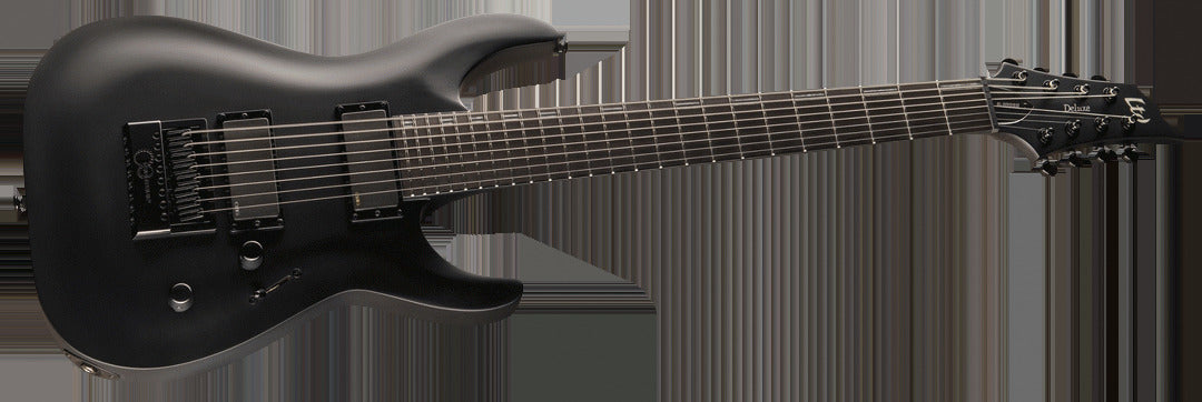 ESP LTD H-1008 Series Blks With Emg & Evertune Electric Guitar — view 3