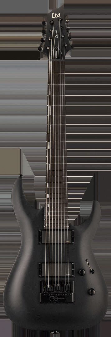 ESP LTD H-1008 Series Blks With Emg & Evertune Electric Guitar