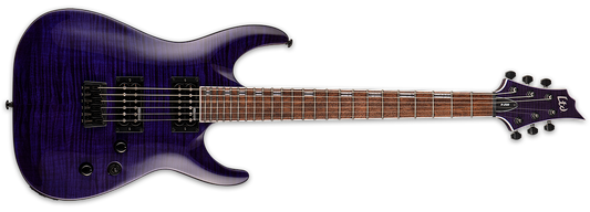 ESP LTD H-200 Electric Guitar See Thru Purple