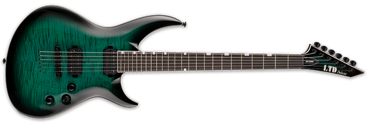 ESP LTD H3-1000 Electric Guitar Black Turquoise Burst