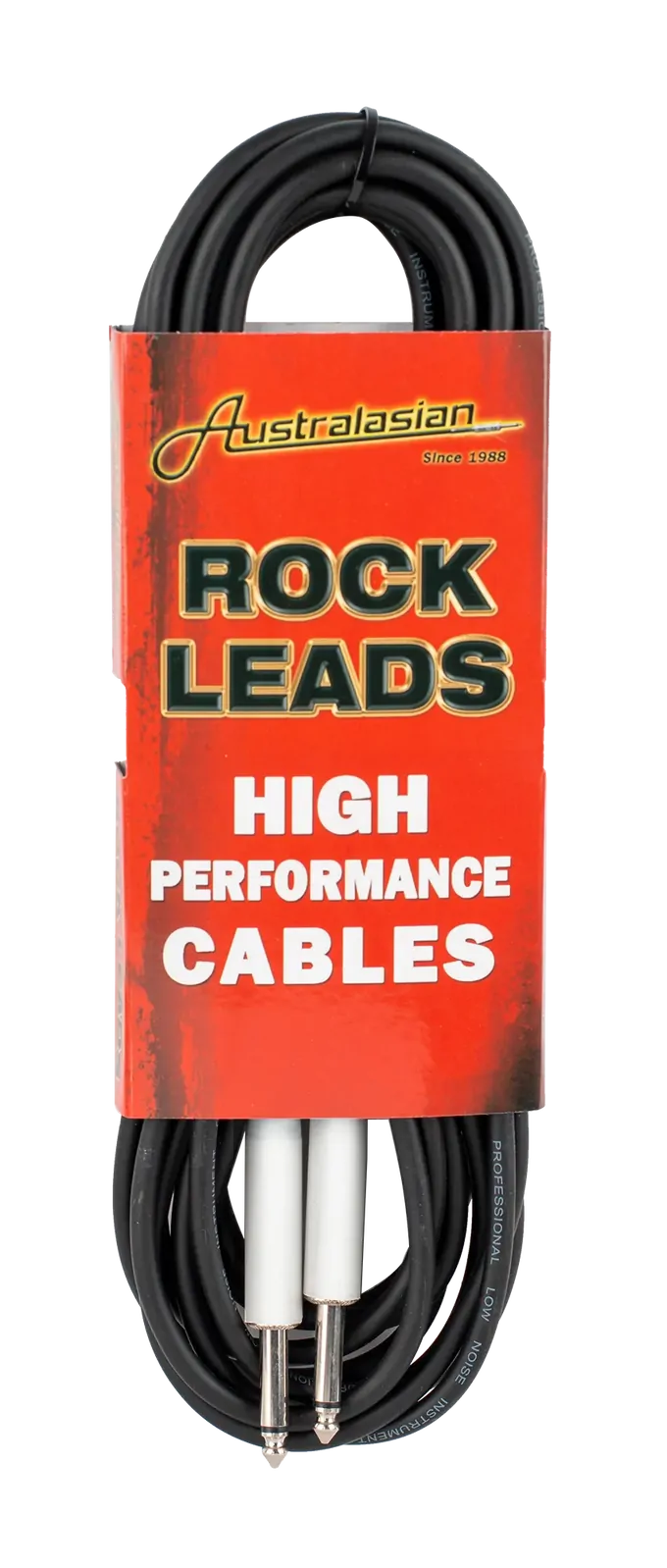 AMS 20ft Oxygen Free Copper Guitar Cable - Black