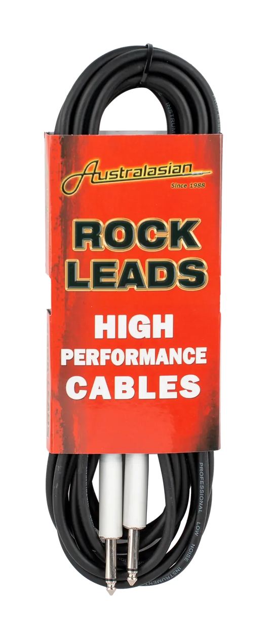 AMS 20ft Oxygen Free Copper Guitar Cable - Black