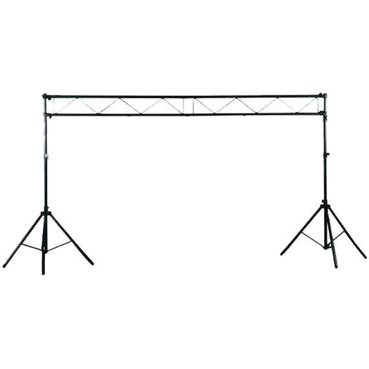 MBT Lighting PST12 Portable 12ft Lighting Truss System with Stands and Splice Kit