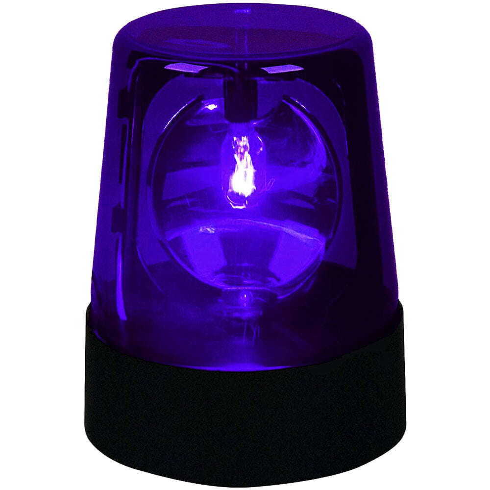 MBT Lighting RB300B Blue Rotating Beacon 20W 5.75" Diameter 90 Sweeps/Minute Indoor Use