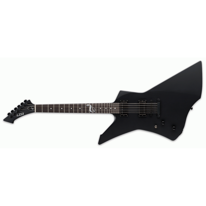 LTD James Hetfield Snakebyte Black Left Hand Guitar