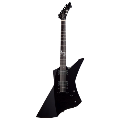 LTD James Hetfield Snakebyte Electric Guitar Black Satin