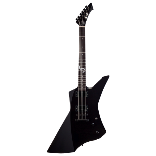 LTD James Hetfield Snakebyte Electric Guitar Black Satin