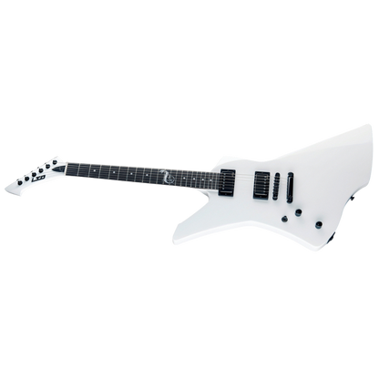 LTD James Hetfield Snakebyte White Left Handed Guitar — view 3