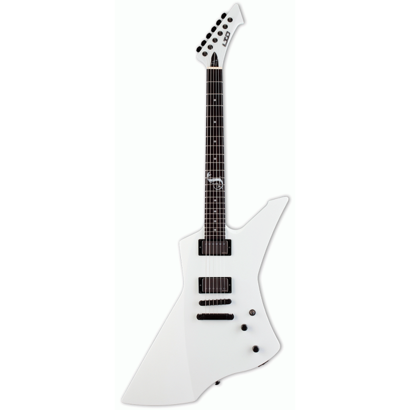 LTD James Hetfield Signature Snakebyte Electric Guitar - White