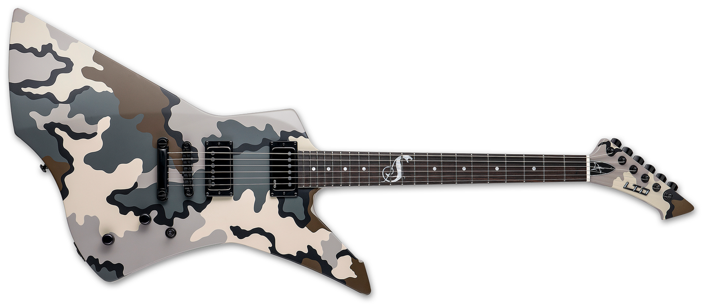 ESP LTD James Hetfield Snakebyte Signature Electric Guitar Kuiu Camo