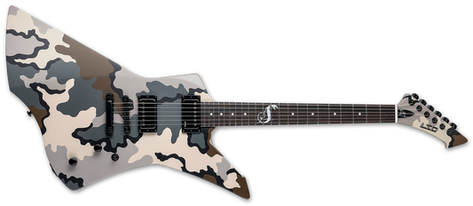 ESP LTD James Hetfield Snakebyte Signature Electric Guitar Kuiu Camo