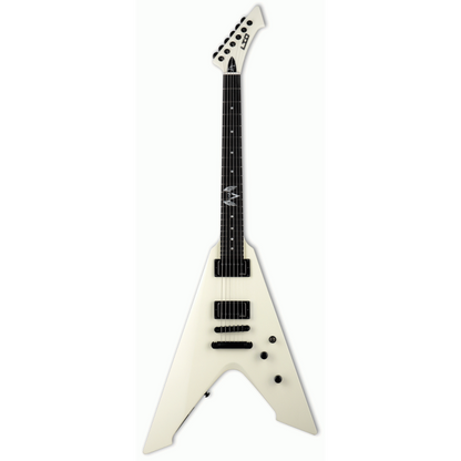 LTD James Hetfield Vulture Olympic White Electric Guitar