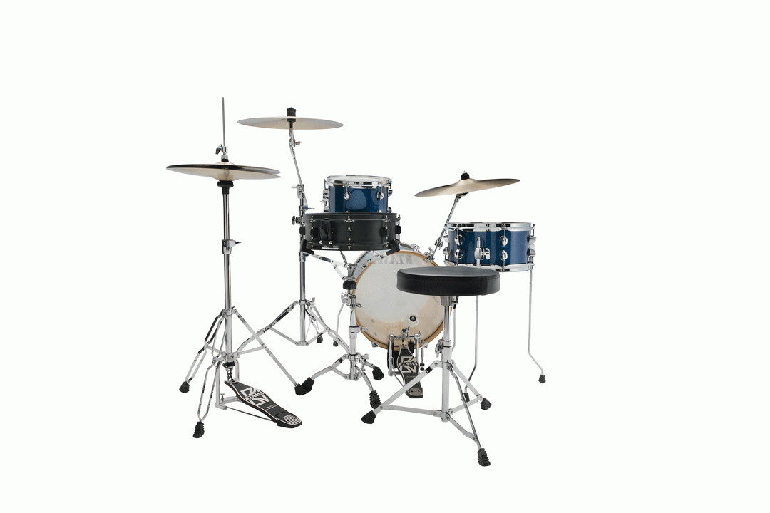 TAMA LJK36H3 ISP Club Jam Suitcase Kit with Portable Bass Drum