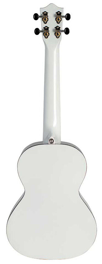 Lanikai Julia Michaels Signature Tenor Ukulele White Pearl Finish with Gig Bag — view 3
